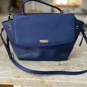 Kate Spade Blue Leather Bag
